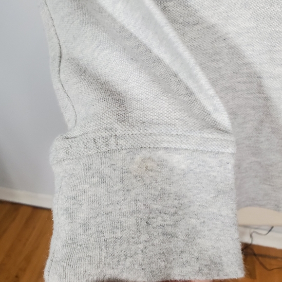 Tommy Hilfiger Men's Grey Long Sleeve Polo Shirt - Picture 5 of 7